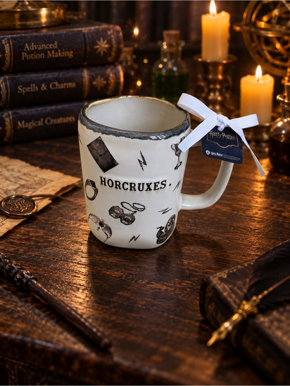 Rae Dunn Harry Potter Horcruxes Ceramic Mug with Tag
